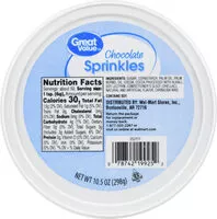 Mängden socker i Sprinkles