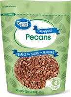 Mängden socker i Chopped pecans