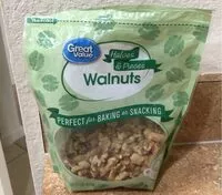 Mängden socker i Walnuts