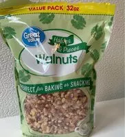 Mängden socker i Great Value Halves & Pieces Walnuts Value Pack, 32 oz