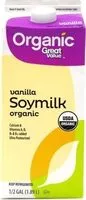 Mängden socker i Organic Soymilk, Vanilla