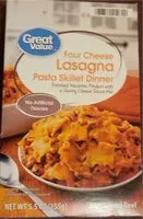 Mängden socker i Four Cheese Lasagna