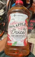 Mängden socker i 100% Apple Juice From Concentrate