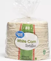 Mängden socker i White corn tortillas