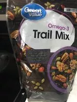 Mängden socker i Omega 3 trail mix