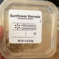 Mängden socker i Sunflower kernels