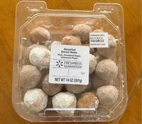 Mängden socker i Asorted donut holes