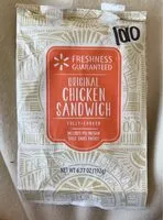 Mängden socker i Original chicken sandwich