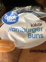 Mängden socker i Enriched hamburger buns