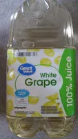 Mängden socker i White Grape Juice