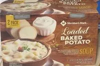 Mängden socker i Loaded microwaveable baked potato soup