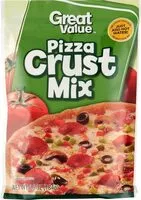Mängden socker i Pizza Crust Mix