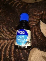Mängden socker i Pure Vanilla Extract