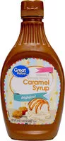 Mängden socker i Caramel Syrup