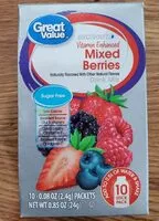 Mängden socker i Electrolyte Vitamin Enhanced Mixed Berries