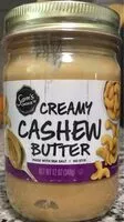 Mängden socker i Creamy cashew butter
