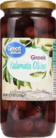 Mängden socker i Greek kalamata olives