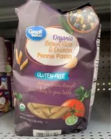 Mängden socker i Organic Brown Rice & Quinoa Penne Pasta