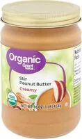 Mängden socker i Organic Stir Peanut Butter