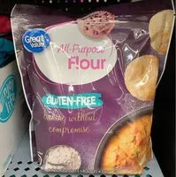 Mängden socker i Gluten free all purpose flour