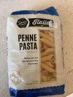 Mängden socker i Penne past