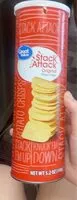 Mängden socker i Stack attack original potato crisps