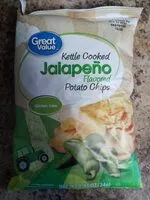 Mängden socker i Kettle Cooked Jalepeno Potato Chips