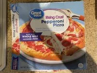Mängden socker i Rising Crust Pizza Pepperoni
