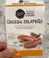 Mängden socker i Chicken Jalapeno smoked sausage