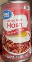 Mängden socker i Corned Beef Hash