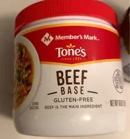Mängden socker i Tones beef base