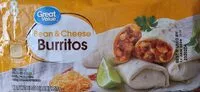 Mängden socker i Bean & Cheese Burritos