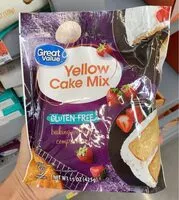 Mängden socker i Yellow cake mix