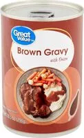 Mängden socker i Brown Gravy With Onion