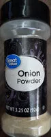 Mängden socker i Onion Powder