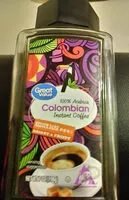 Mängden socker i Colombian Instant coffee