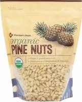 Mängden socker i Usda organic pine nuts grade a