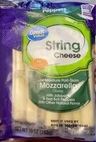 Mängden socker i string cheese
