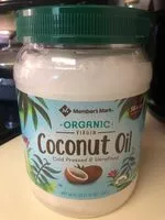Mängden socker i Organic Virgin Coconut Oil
