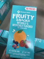 Mängden socker i Fruity snacks