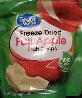 Mängden socker i Freeze Dried Fuji Apple Fruit Crisps