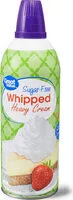 Mängden socker i Whipped Heavy Cream