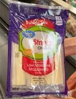 Mängden socker i String cheese