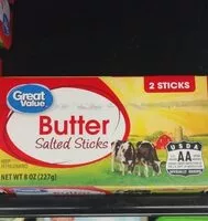 Mängden socker i Salted Butter