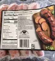 Mängden socker i Beef Cheddar Jalepeño Smoked Sausage