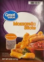 Mängden socker i Mozzarella Sticks