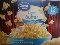 Mängden socker i Light Butter Microwave Popcorn