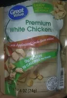 Mängden socker i Premium white chicken with applewood smoke