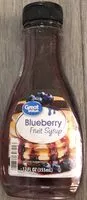 Mängden socker i Blueberry fruit syrup