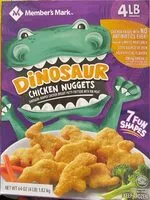 Mängden socker i Dinosaur chichen nugfets